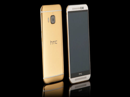 HTC One M9 mạ vàng 24K giá 56 triệu đồng - 1