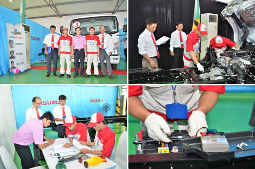 Tổng kết hội thi tay nghề kỹ thuật viên Isuzu lần thứ 12 năm 2015 - 4