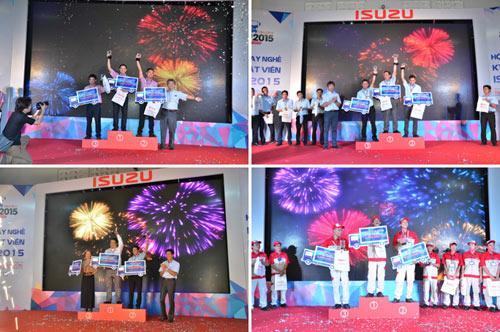 Tổng kết hội thi tay nghề kỹ thuật viên Isuzu lần thứ 12 năm 2015 - 5
