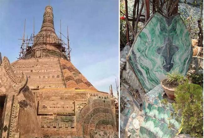 Tháng 3 năm 2015, một ông trùm cờ bạc tại Myanmar đã chi ra 10 tỷ USD để xây dựng riêng cho mình cả một ngôi đền bằng đá ngọc lục bảo.
