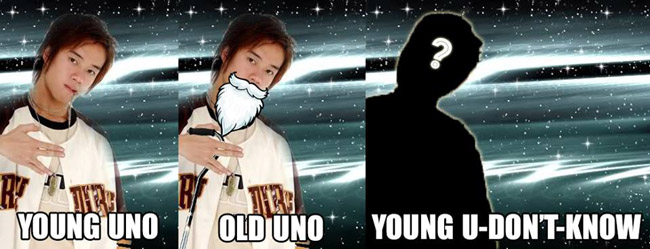 Nam ca sỹ Young Uno ngày nào giờ đã hóa thành ông lão.