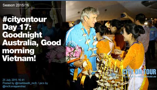 Man City ở VN: Joe Hart sung sướng đội nón lá - 5