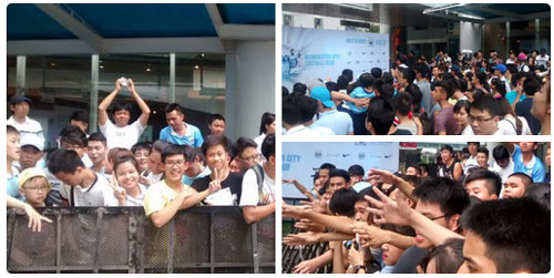 Man City ở VN: Joe Hart sung sướng đội nón lá - 3