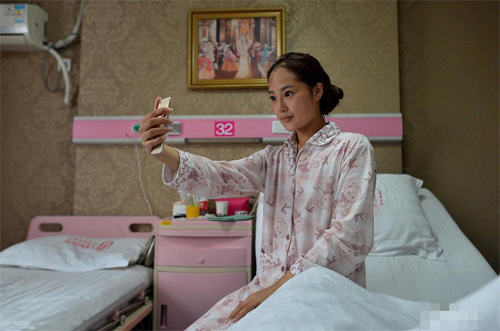 Cận cảnh ca nâng ngực của một người mẫu Trung Quốc - 6