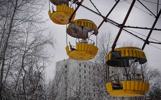 Rợn người thị trấn "ma" trong lòng Chernobyl - 12