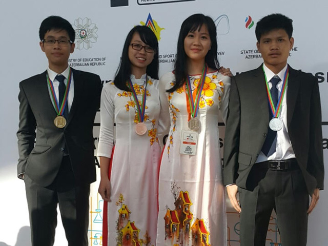 Việt Nam đoạt 4 huy chương trong kỳ thi Olympic Hoá học Quốc tế - 1