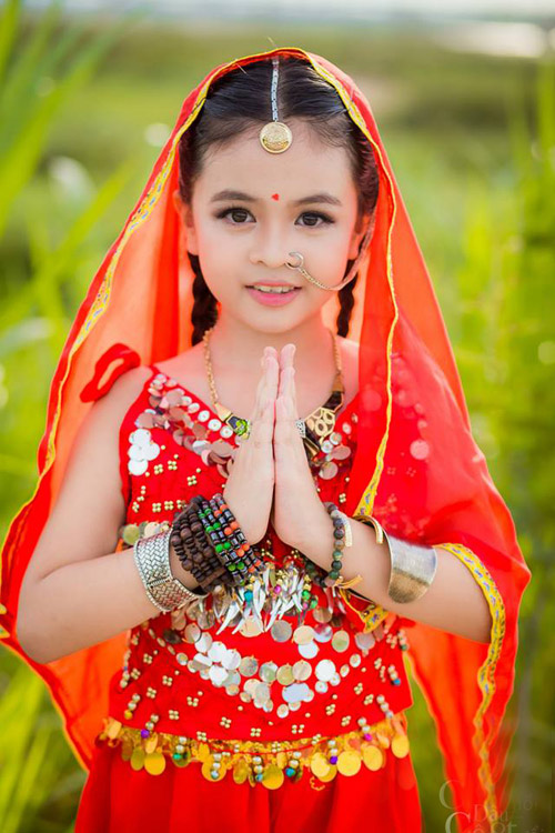 2 hóa thân đẹp đến "dại khờ" của mẫu nhí Việt - 2