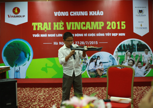 VinCamp 2015: Thay đổi “thế giới người lớn” từ mơ ước và hành động trẻ thơ - 1