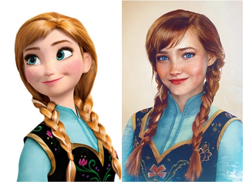 Bất ngờ với những hoàng tử, công chúa Disney người thật - 11