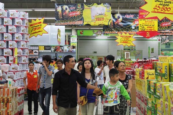 Hàng Việt "vật vã" tìm đường vào siêu thị - 1