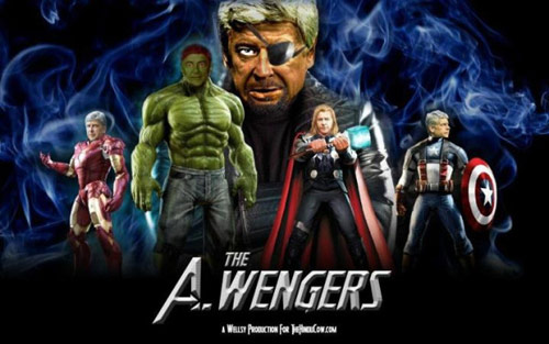 Mourinho ném huy chương, Wenger thành siêu anh hùng - 4