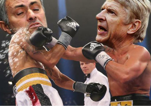 Mourinho ném huy chương, Wenger thành siêu anh hùng - 5