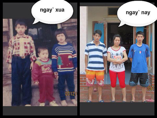 Dân mạng đua nhau khoe ảnh thời thơ ấu - 6