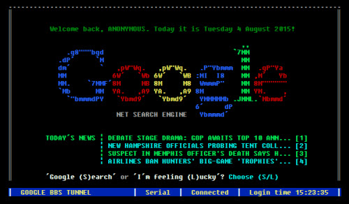 Quay lại internet năm 1980 với Google phiên bản MS-DOS - 1