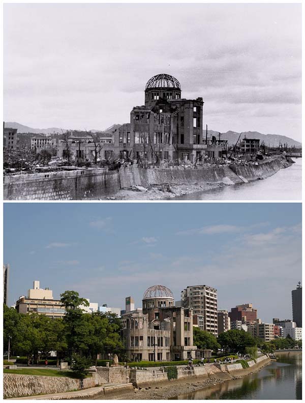 Hiroshima, Nagasaki &#34;lột xác&#34; sau 70 năm bị Mỹ dội bom nguyên tử - 1
