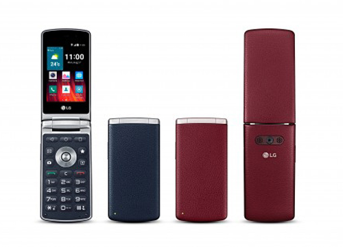 LG ra mắt điện thoại nắp gập Wine Smart - 1