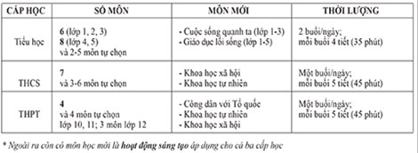Dự thảo chương trình giáo dục phổ thông tổng thể: HS mừng, GV lo - 6