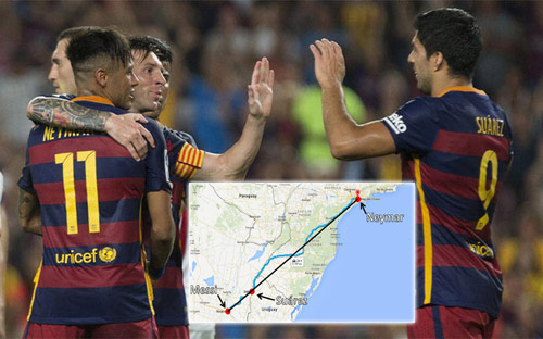 Barca: Hãy đưa Messi–Suarez-Neymar lên bục QBV - 1