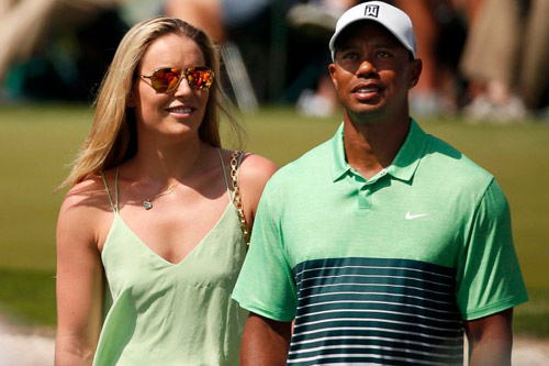Tiger Woods nhận lời chúc đặc biệt từ bạn gái cũ - 1