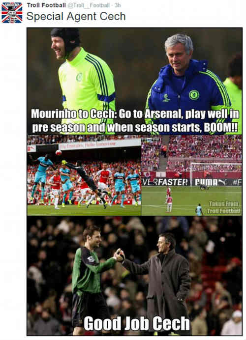 Cech bị coi là “gián điệp” của Mourinho - 4