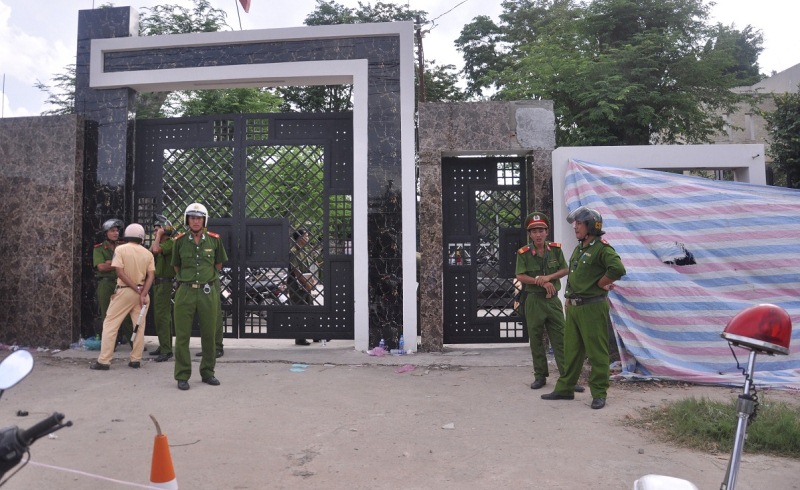 Dựng lại hiện trường vụ thảm sát ở Bình Phước - 1