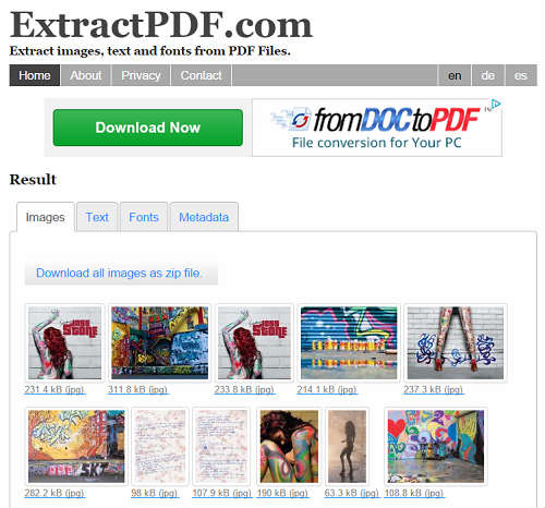 Các công cụ chuyển PDF thành tập tin ảnh hiệu quả - 1