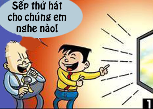 Kiếp nhân viên: Rủ sếp đi Karaoke - 1