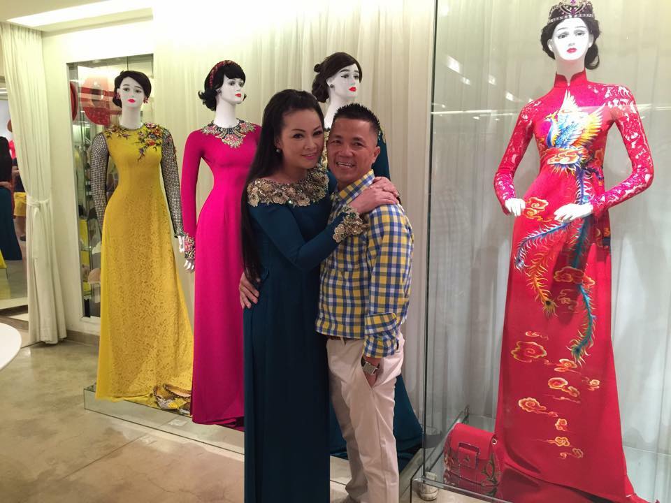 Như Quỳnh mất 3 ngày chuẩn bị áo dài khi về nước - 5