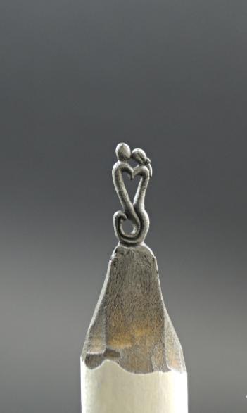 Kinh ngạc điêu khắc tí hon từ đầu bút chì - 4