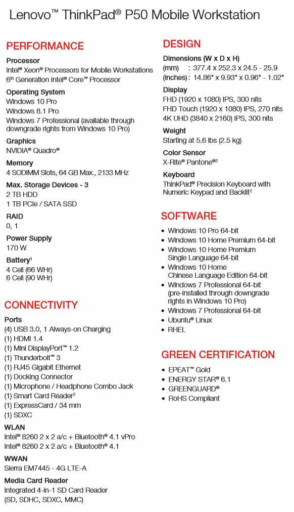 Lenovo trình làng ThinkPad P50 và ThinkPad P70 - 4