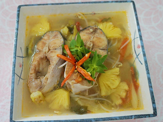 Canh chua cá ba sa hấp dẫn ngày nắng - 10