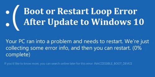 Windows 10 dính lỗi khởi động lại liên tục - 1