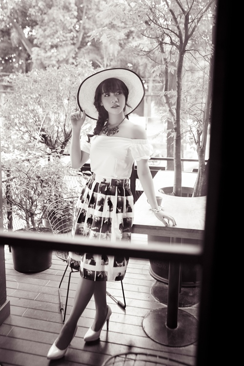 Cận cảnh vẻ đẹp trong sáng của "bản sao Mỹ Tâm" - 7