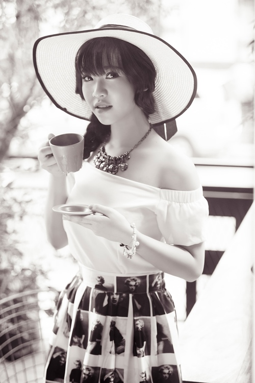 Cận cảnh vẻ đẹp trong sáng của "bản sao Mỹ Tâm" - 4