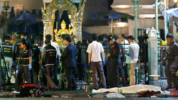 Vụ đánh bom ở Thái Lan: Thiết bị nổ là dạng bom ống - 1