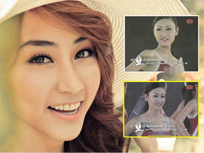 Năm 2002, khi 18 tuổi, Ngân Khánh cũng từng tham gia Hoa hậu Việt Nam. 