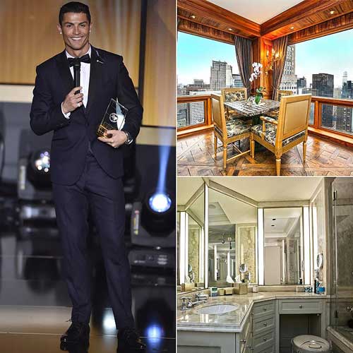 Ngắm “siêu căn hộ” xa hoa hơn 400 tỉ của Ronaldo - 1