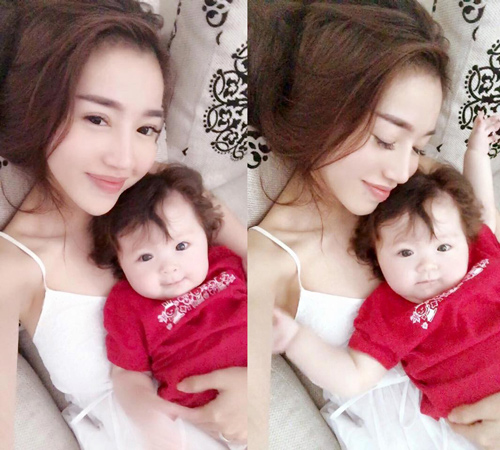 6 cặp mẹ con "xinh như nữ thần" của showbiz Việt - 6