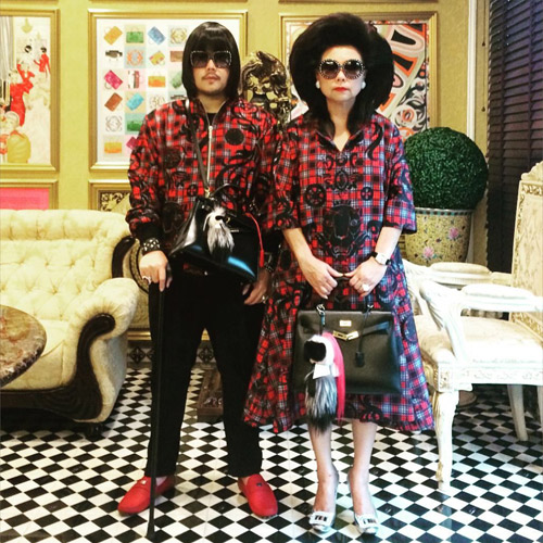 2 mẹ con “chơi” đồ hiệu chất “nhất hệ Mặt trời” - 2