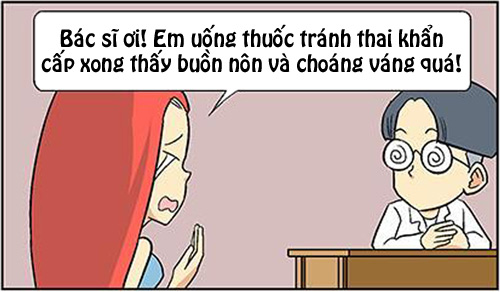 Truyện tranh: Tóc vàng hoe và thuốc tránh thai - 2