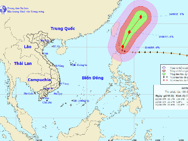 Siêu bão Goni giật cấp 16-17 ra khỏi biển Đông - 1