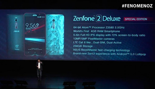 Asus ra mắt Zenfone 2 Deluxe phiên bản đặc biệt - 1