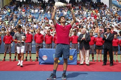 BXH tennis 24/8: Federer trở lại số 2 thế giới - 1