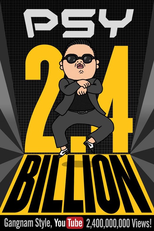 Hơn 2,4 tỷ lượt xem điệu nhảy ngựa Gangnam Style - 1