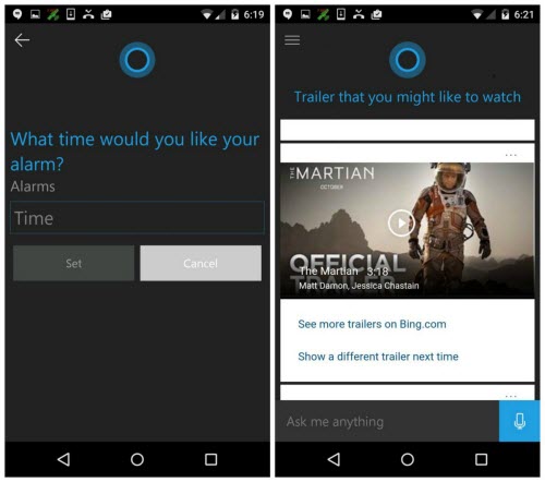 Người dùng Android đã có thể sai khiến trợ lý ảo Cortana - 1