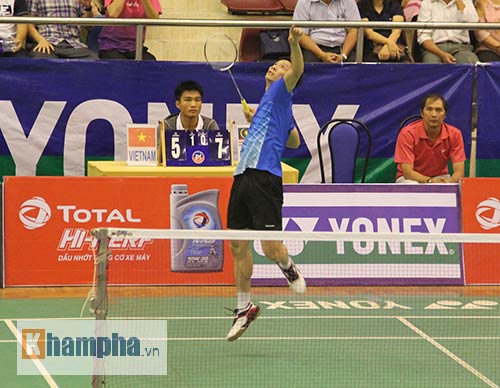 Tiến Minh vượt khó ở vòng 1 Việt Nam Open 2015 - 1