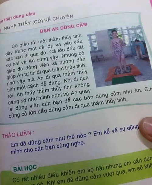Thu hồi sách "dạy học sinh lớp 1 đi trên thủy tinh" - 2