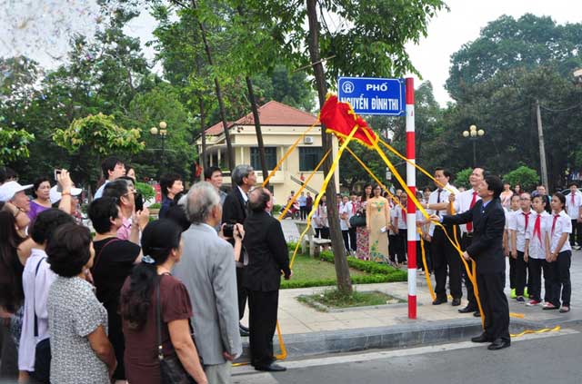 Ngắm phố mới mang tên Nguyễn Đình Thi, Trịnh Công Sơn ở HN - 2
