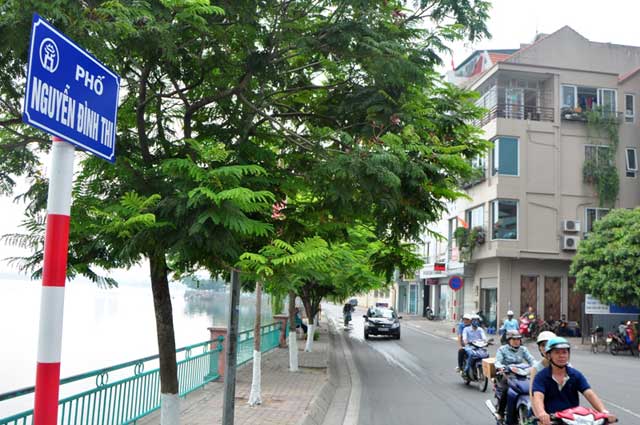 Ngắm phố mới mang tên Nguyễn Đình Thi, Trịnh Công Sơn ở HN - 6