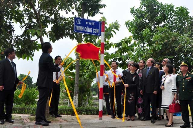 Ngắm phố mới mang tên Nguyễn Đình Thi, Trịnh Công Sơn ở HN - 8